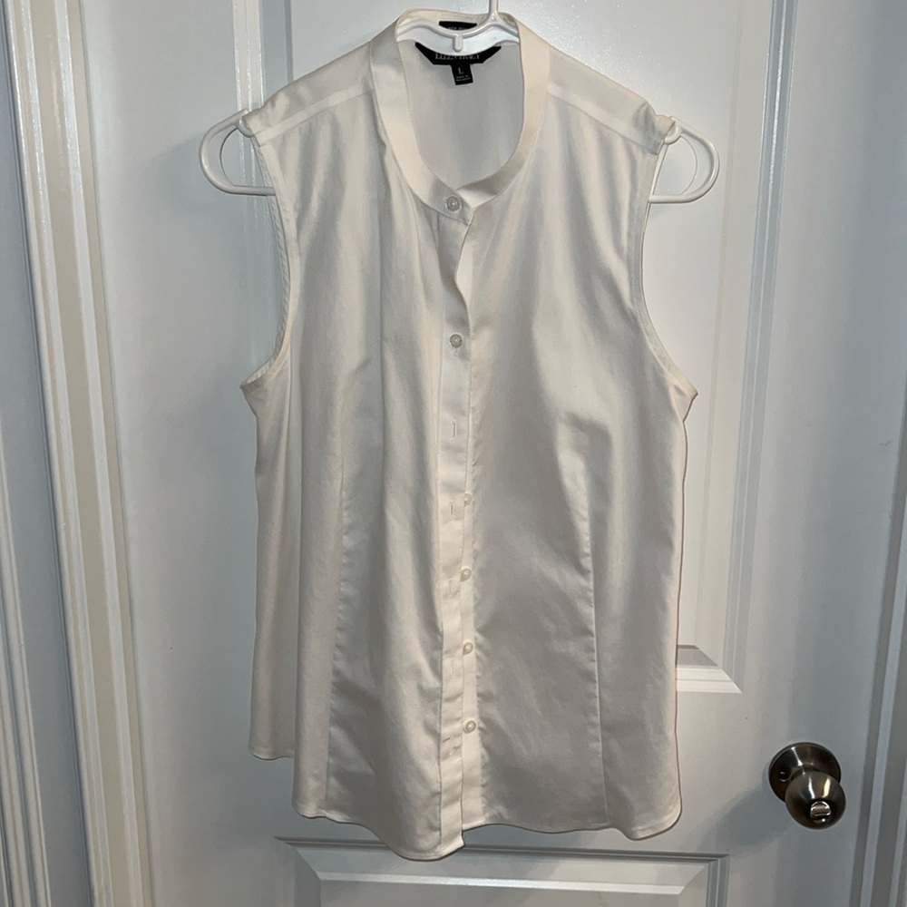 Ellen Tracy Sleeveless Top (Large)